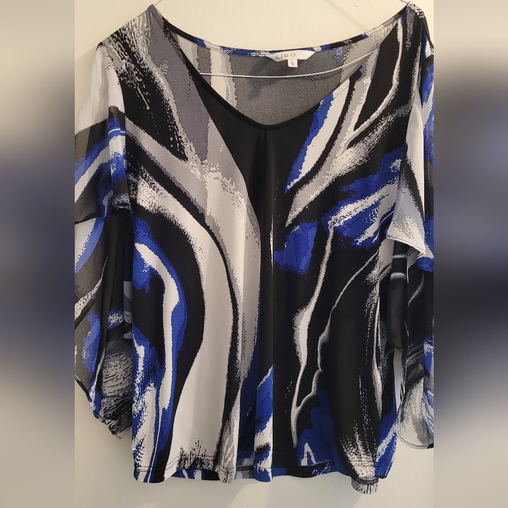 Cleo Summer Blouse, Size xl, Preloved